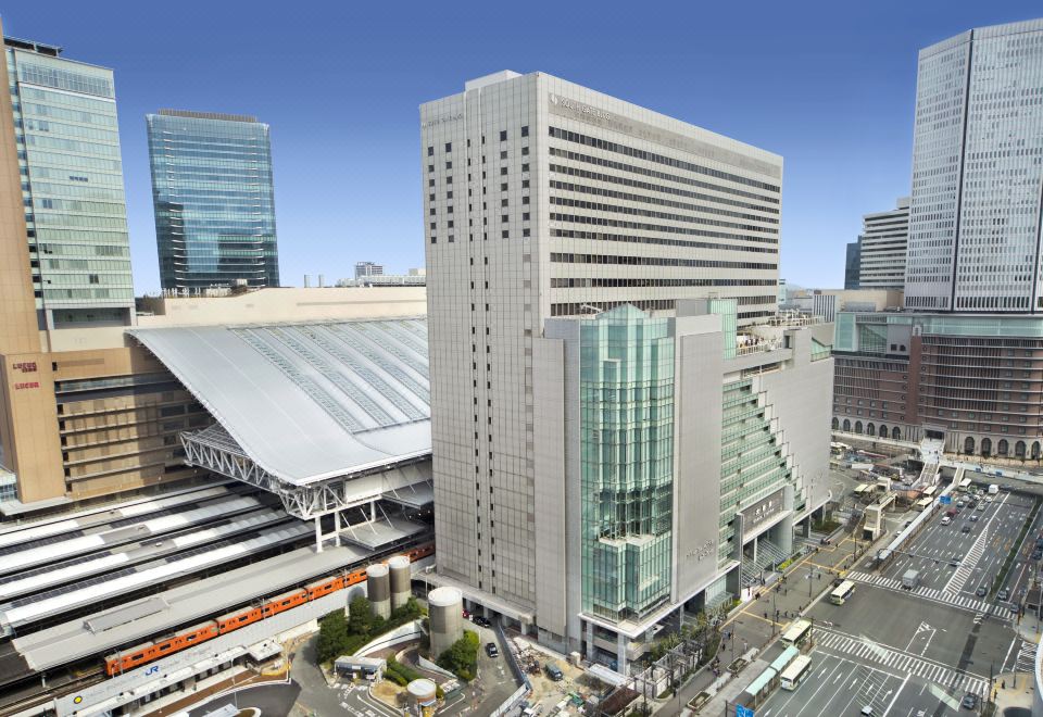 Hotel Granvia Osaka above the Osaka Station complex