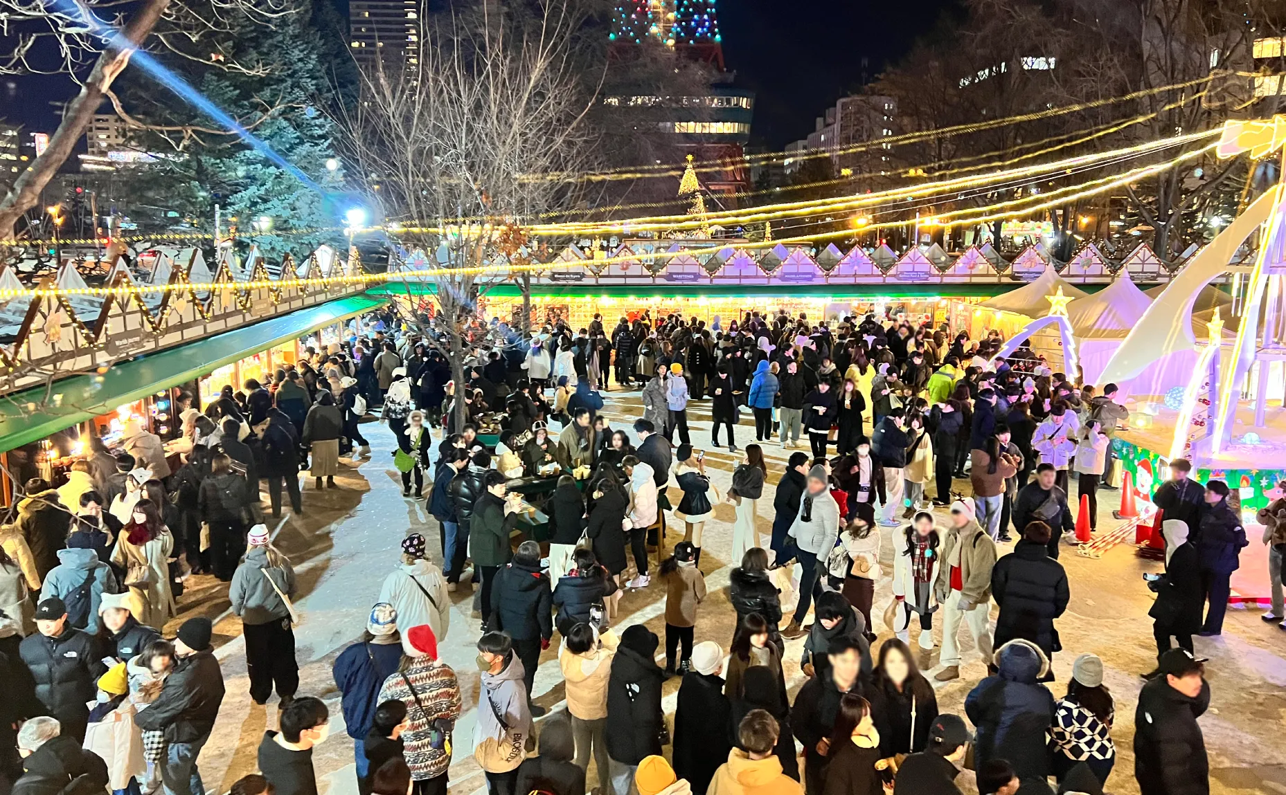 札幌慕尼黑聖誕市集官方過往會場參考照片